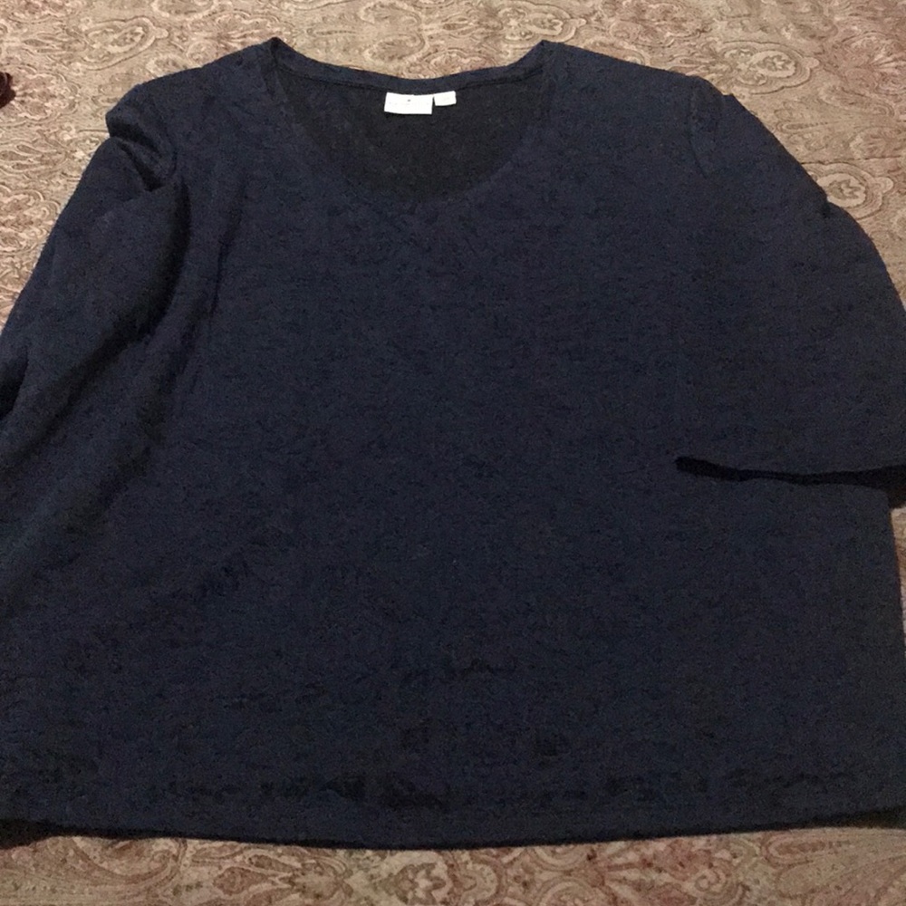 St John’s Bay Navy Blue Blouse